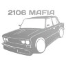 Наклейка на авто 2106 MAFIA 2