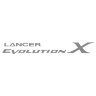 Наклейка на авто Mitsubishi Lancer Evolution X