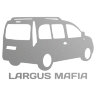 Наклейка на авто LARGUS MAFIA