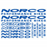 Наклейка на авто NORCO комплект 30х20 см