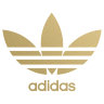 Наклейка на авто Adidas старый логотип