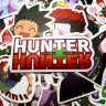 Набор наклеек аниме Охотник х Охотник / Hunter x Hunter