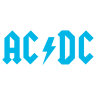 Наклейка на авто AC/DC