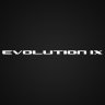 Наклейка на авто Mitsubishi Evolution IX