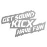 Наклейка на авто Get sound KICX have fan