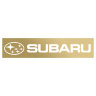 Наклейка на авто Subaru надпись