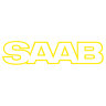 Наклейка на авто Saab