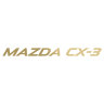 Наклейка на авто Mazda CX-3