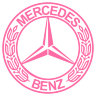 Наклейка на авто Mercedes (старый логотип)