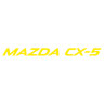 Наклейка на авто Mazda CX-5