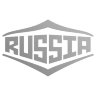 Наклейка на авто надпись RUSSIA
