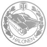Наклейка на авто Медаль Халонена