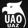 Наклейка на авто UAO UAZ
