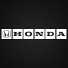 Наклейка на авто Honda Automobiles