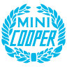 Наклейка на авто Mini Cooper