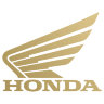 Наклейка на авто крыло Honda