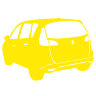 Наклейка на авто Renault Scenic