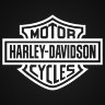 Наклейка на авто Harley-Davidson