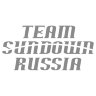 Наклейка на авто Team Sundown Russia