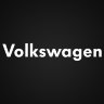 Наклейка на авто надпись Volkswagen
