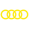 Наклейка на авто Audi кольца