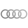 Наклейка на авто Audi кольца