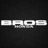 Наклейка на авто BROS Honda