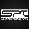 Наклейка на авто SPT subaru performance tuning