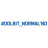 Наклейка на авто #DOLBIT_NORMAL'NO