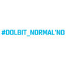 Наклейка на авто #DOLBIT_NORMAL'NO