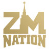 Наклейка на авто ZM NATION