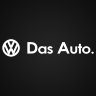 Наклейка на авто Volkswagen. Das Auto.