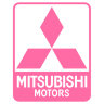 Наклейка на авто Mitsubishi Motors