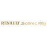 Наклейка на авто Renault Scenic RX4