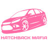 Наклейка на авто HATCHBACK MAFIA (FORD FOCUS)