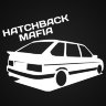 Наклейка на авто HATCHBACK MAFIA (2114)