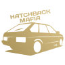 Наклейка на авто HATCHBACK MAFIA (2109)