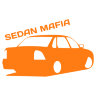 Наклейка на авто SEDAN MAFIA (PRIORA)