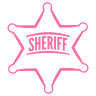 Наклейка на авто Sheriff